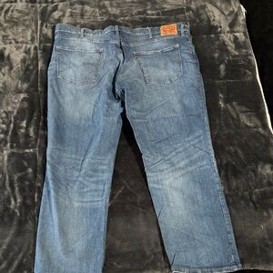 Signature by Levi Strauss Men's Straight Jeans in Blue